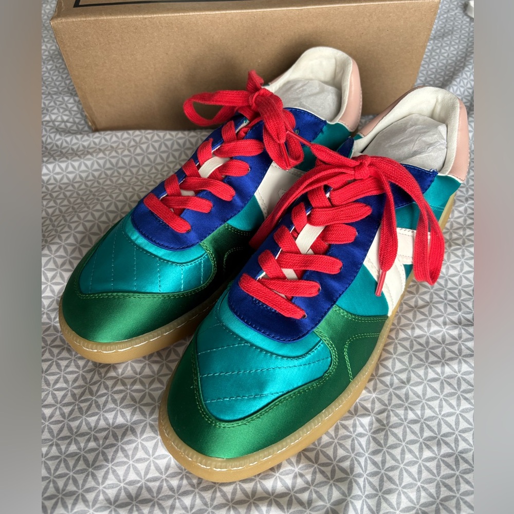 MIA Multicolor Sneakers with Red Laces